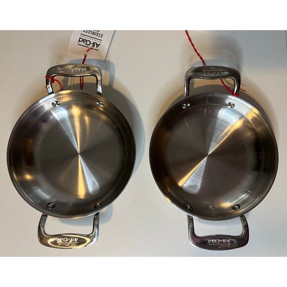 All-Clad Other - NEW Set of 2 All Clad Stainless Steel 6" Gratin Pans